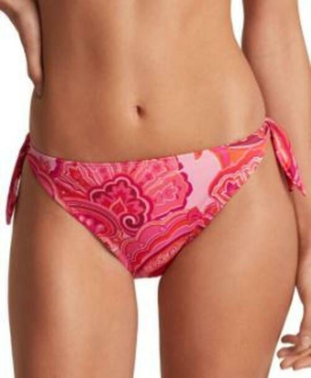 Ralph Lauren Women's Mulitcolor Paisley Side Tie Scoop Hipster 8 NWT